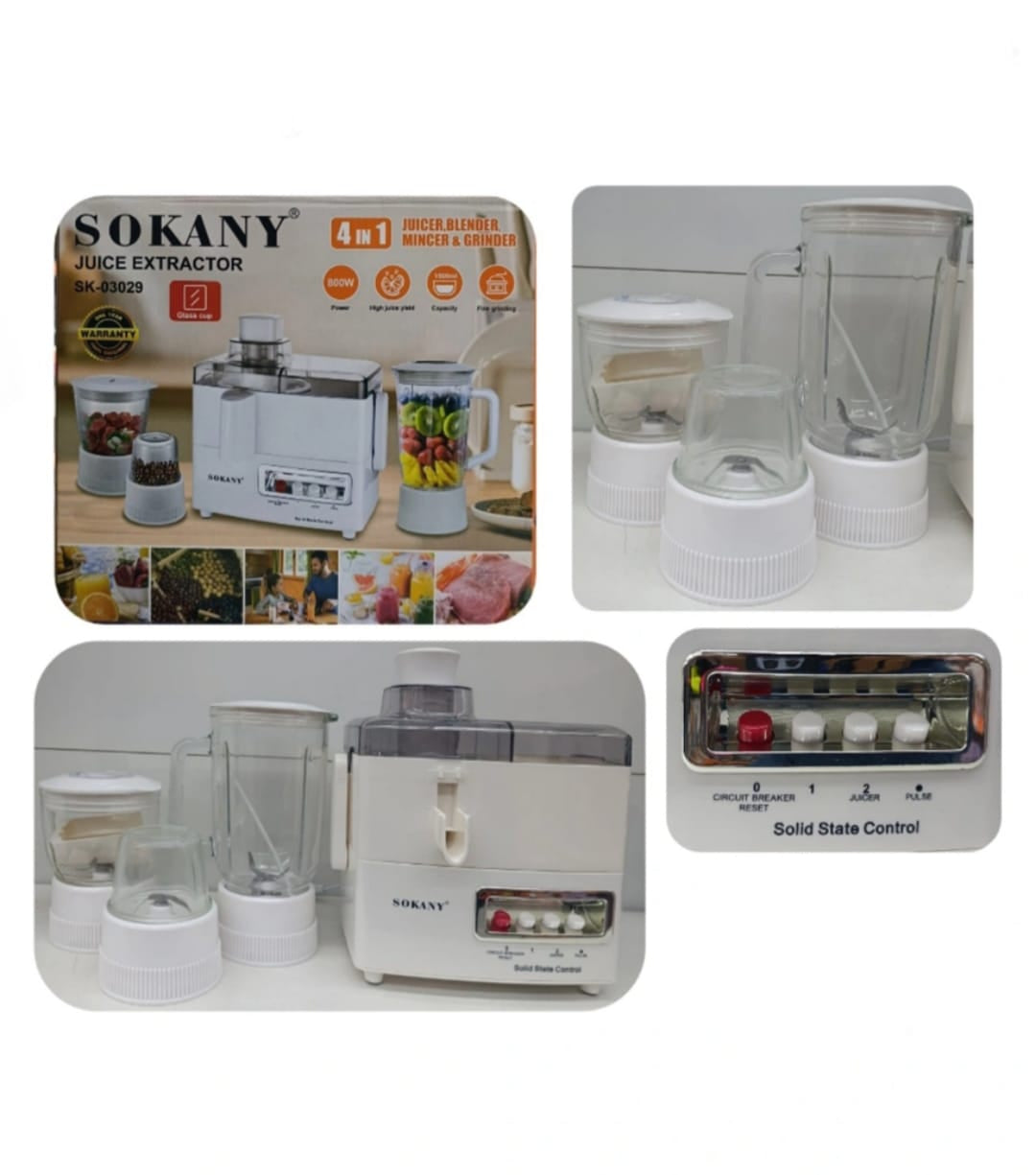 extractor de jugo 4 en 1 /SK-03029/ /800W/
