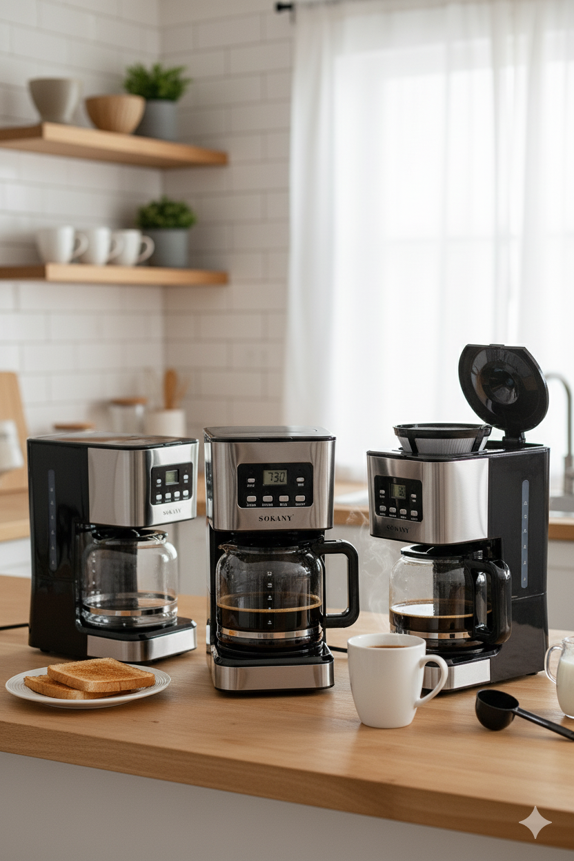 Coffee Maker| CM-121E | Comodidad| capacidad de 12 tazas| 1.5 litros|