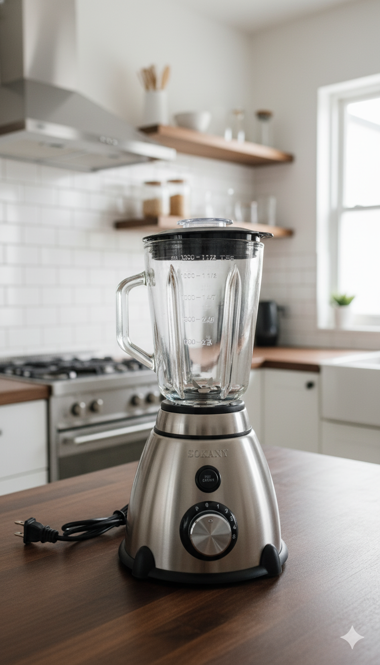 Licuadora Sokany| SK-03031| 800w| 1.5litro |