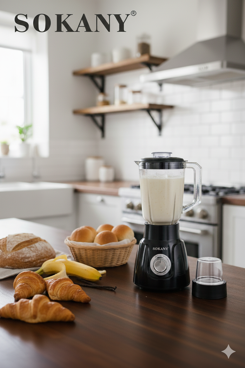 Licuadora Sokany |SK-185| 500w| 1.6L |