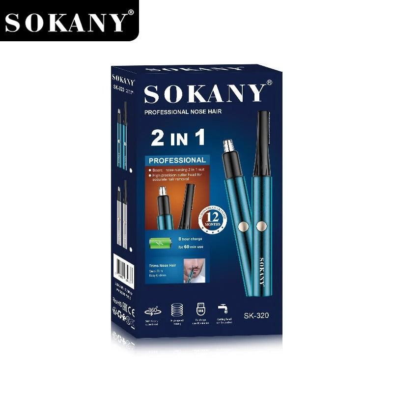 depiladora nasal 2 en 1 sk-320