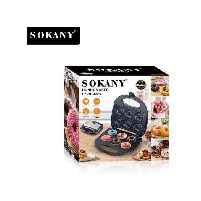 Máquina de Mini Donas Sokany SK-BBQ-856 — Diversión y sabor en casa con resultados profesionales.
