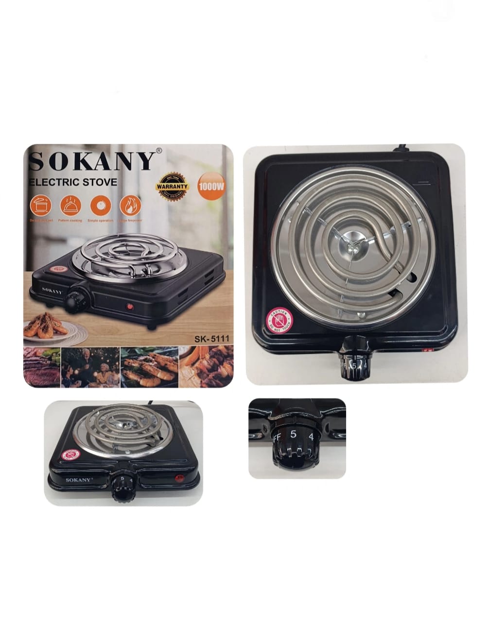 plantilla electrica SK-5111 /1000W/