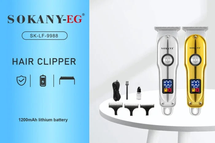 Máquina de Corte de Cabello Profesional Sokany SK-LF-9988 | Sokany Costa Rica