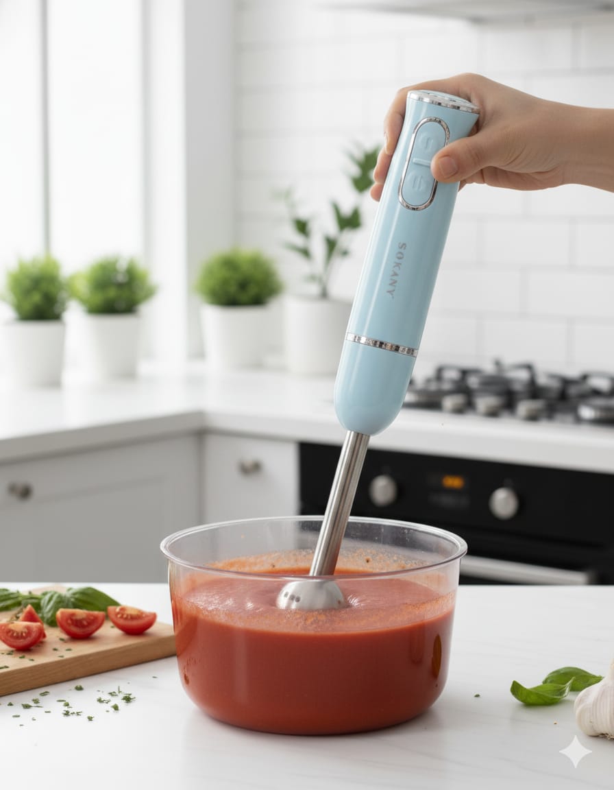 Batidora de Mano |SK-1726| Potencia| comodidad| precisión en cada preparación| 300w|