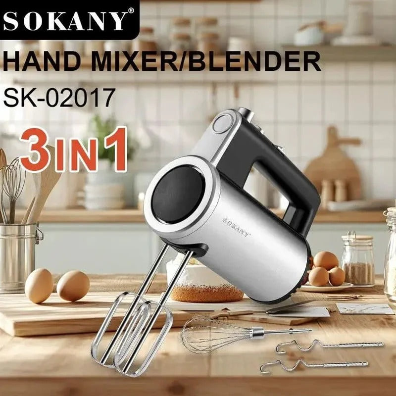 batidora de mano 3 en 1 sk-02017 (800w)