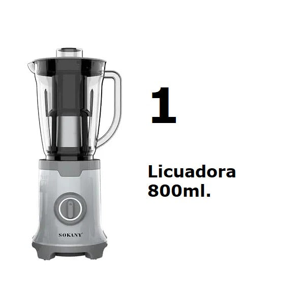 licuadora multiuso 800ml,4 en 1 /SK-03006/ /800W/