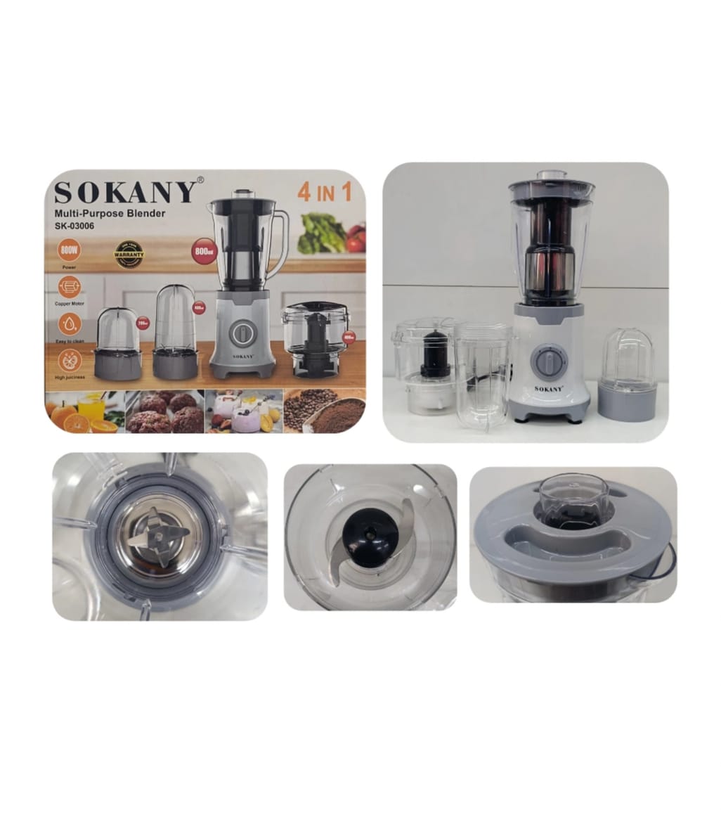 licuadora multiuso 800ml,4 en 1 /SK-03006/ /800W/