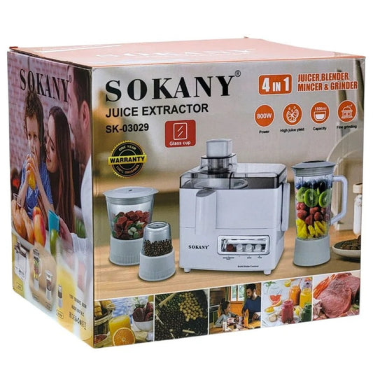 extractor de jugo 4 en 1 /SK-03029/ /800W/