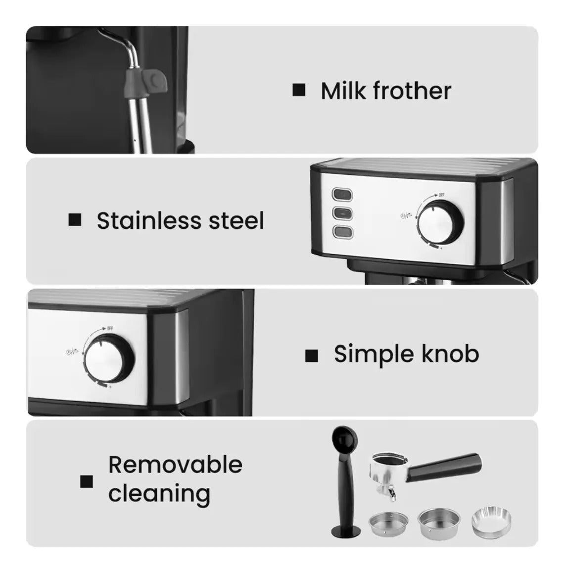 coffee maker sk-04005 (850w) 1.5L