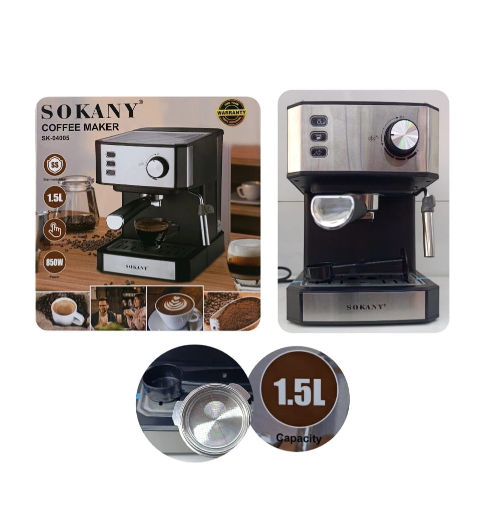 coffee maker sk-04005 (850w) 1.5L