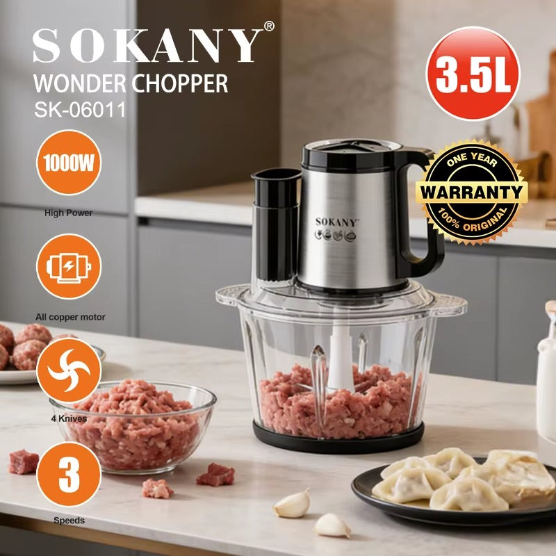 procesador de alimentos 5 EN 1 /3.5L/  /SK-06011/  /1000W/