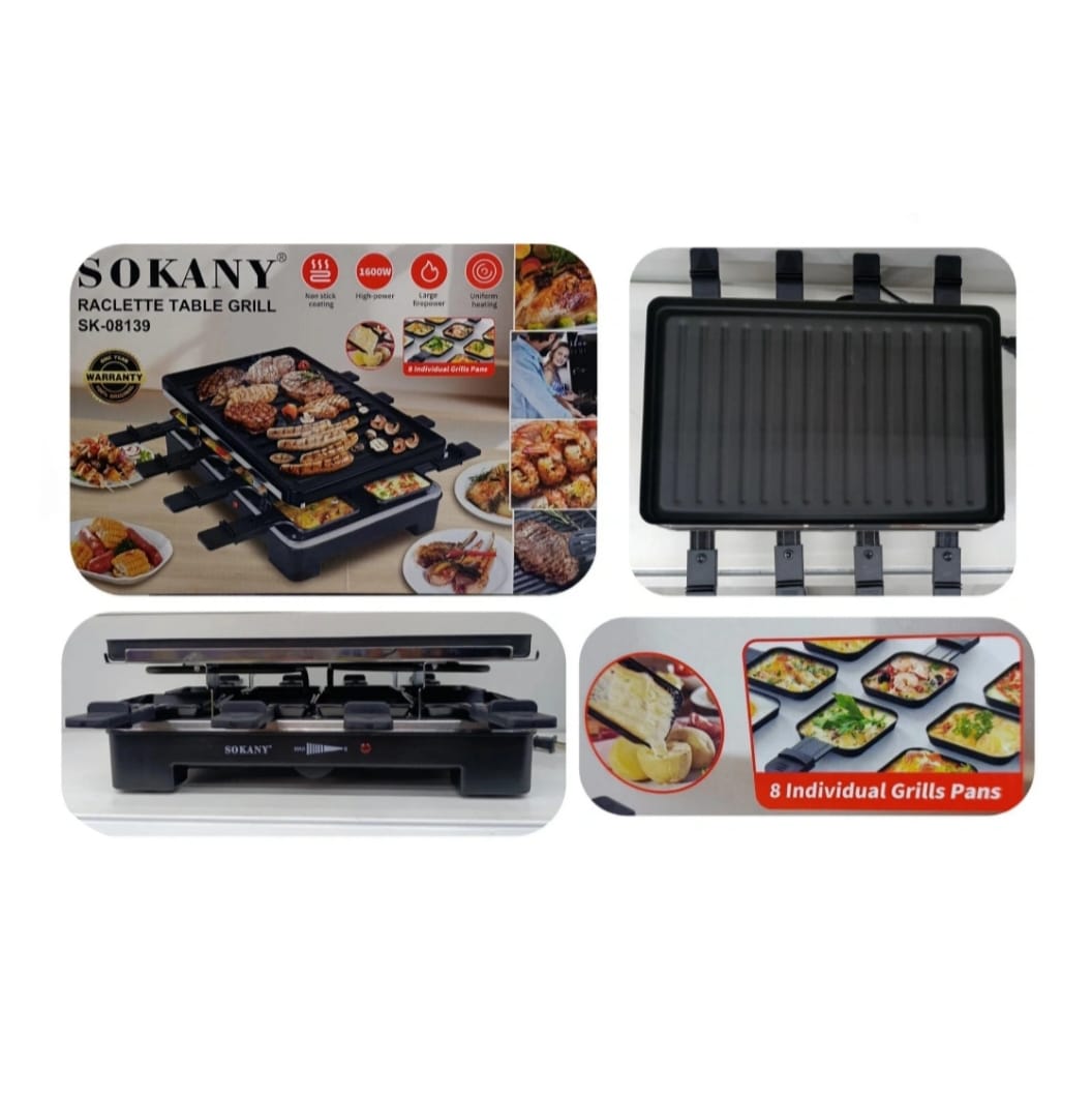 parrilla multiuso SK-08139 /1600W/