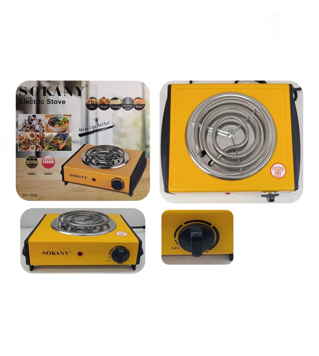plantilla electrica SK-100B /1000W/