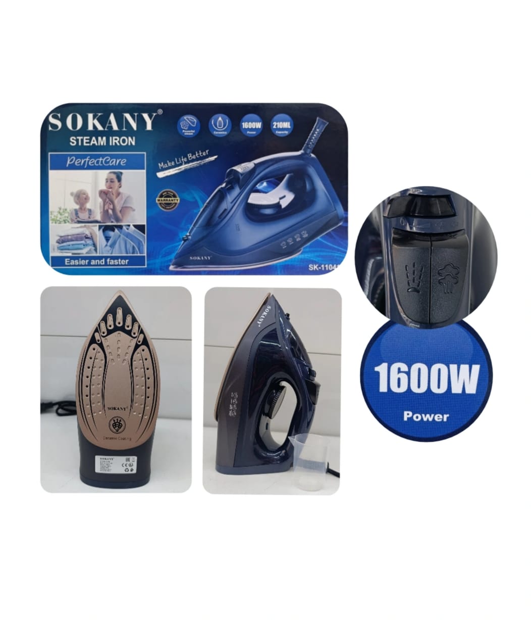 plancha de ropa sk-11041 (1600w.210ml)