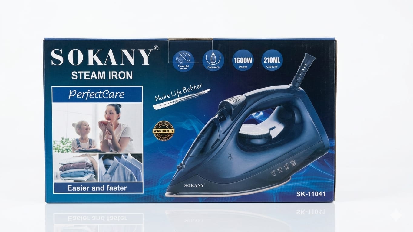 plancha de ropa sk-11041 (1600w.210ml)
