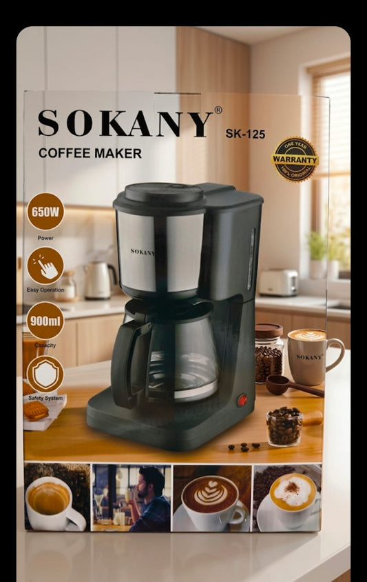coffee maker sk-125 (650w)