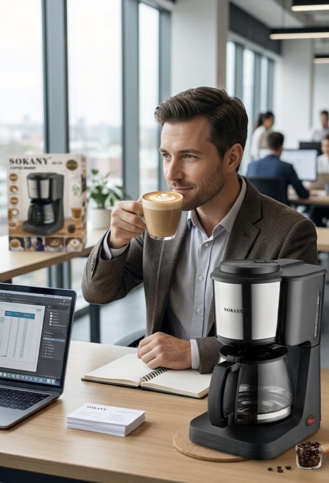 coffee maker sk-125 (650w)