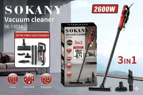 aspiradora de mano sk-13034 (2600w)
