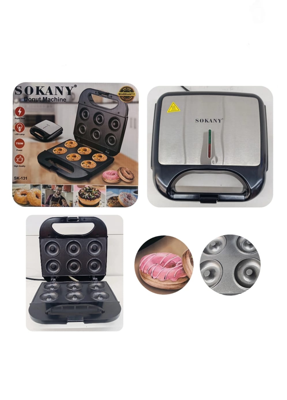 maquina para donas SK-131 (750W)