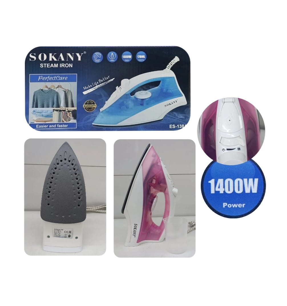 plancha de ropa ES-138A (1400W,170ML)