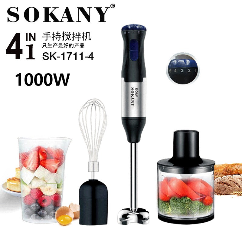 batidora de mano sk-1711-4 (1000w)