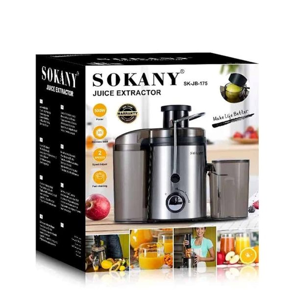 extractor de jugo sk-jb-175 (500w)