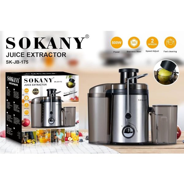 extractor de jugo sk-jb-175 (500w)