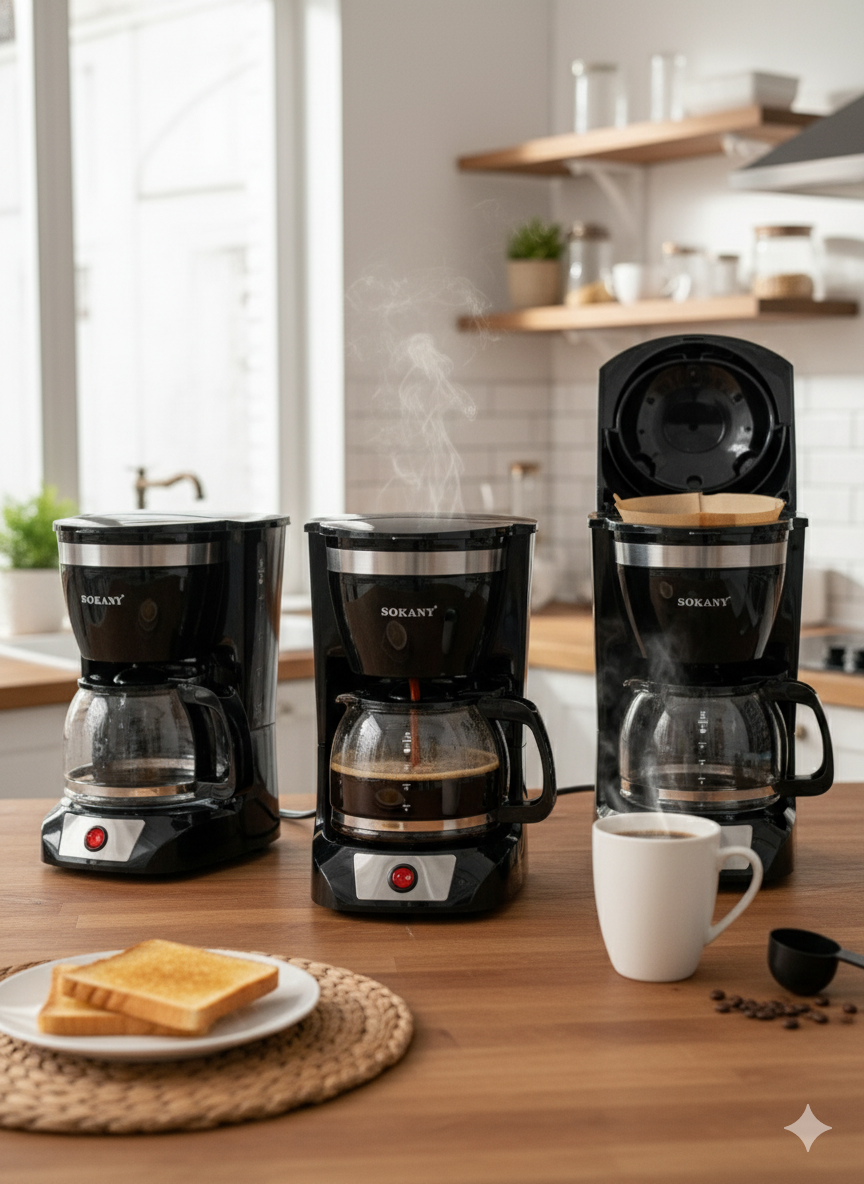 Coffee Maker Sokany CM-108S | Sokany Costa Rica
