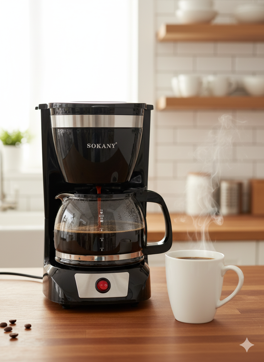 Coffee Maker Sokany CM-108S | Sokany Costa Rica