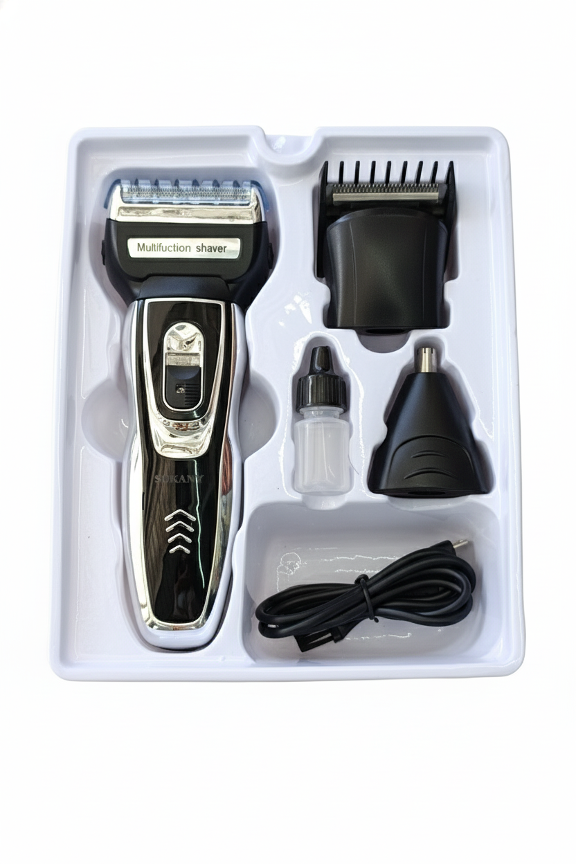 Afeitadora Profesional| 3 en 1 |SK-392 |Versatilidad| precisión| potencia|