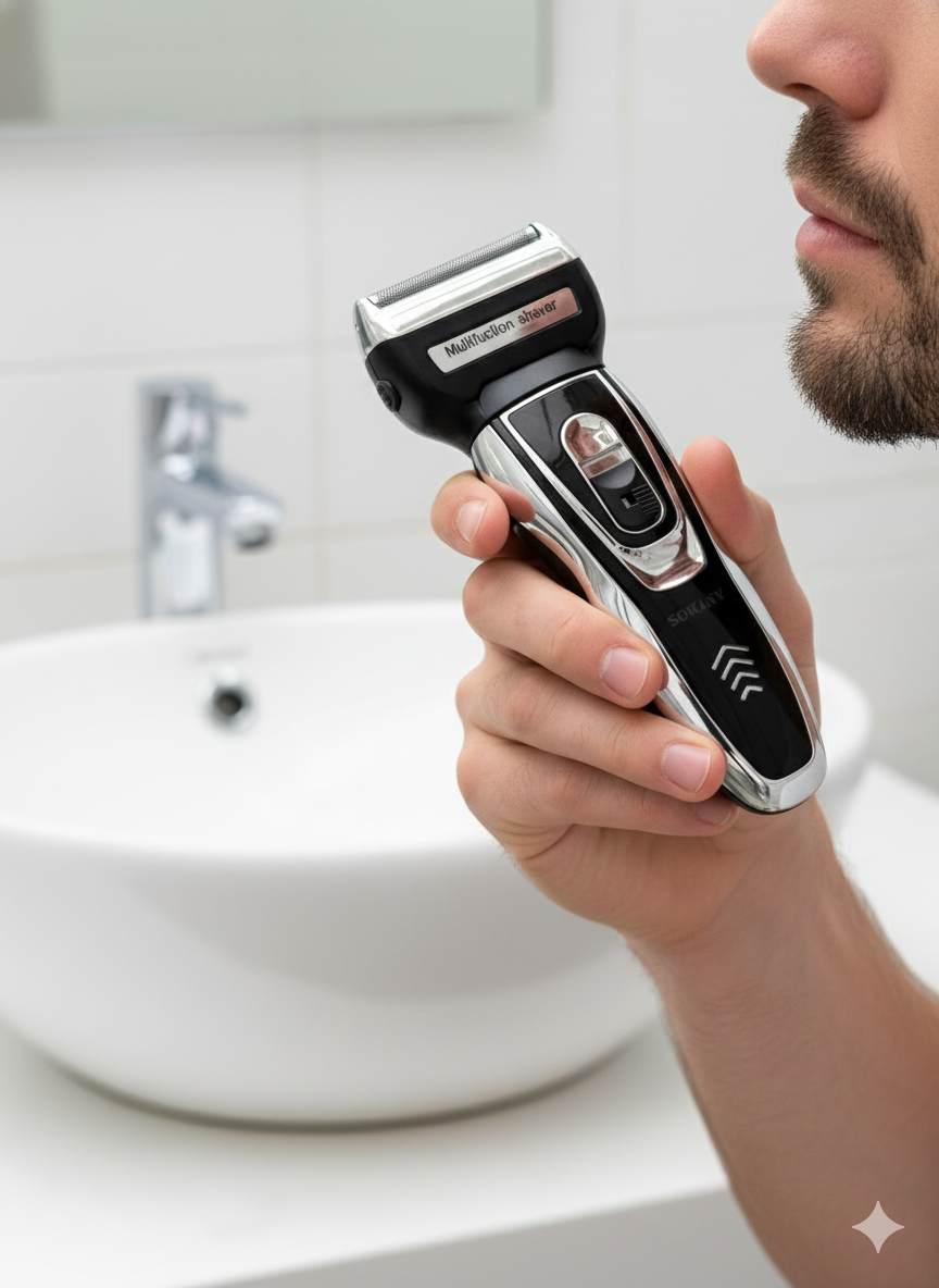 Afeitadora Profesional| 3 en 1 |SK-392 |Versatilidad| precisión| potencia|