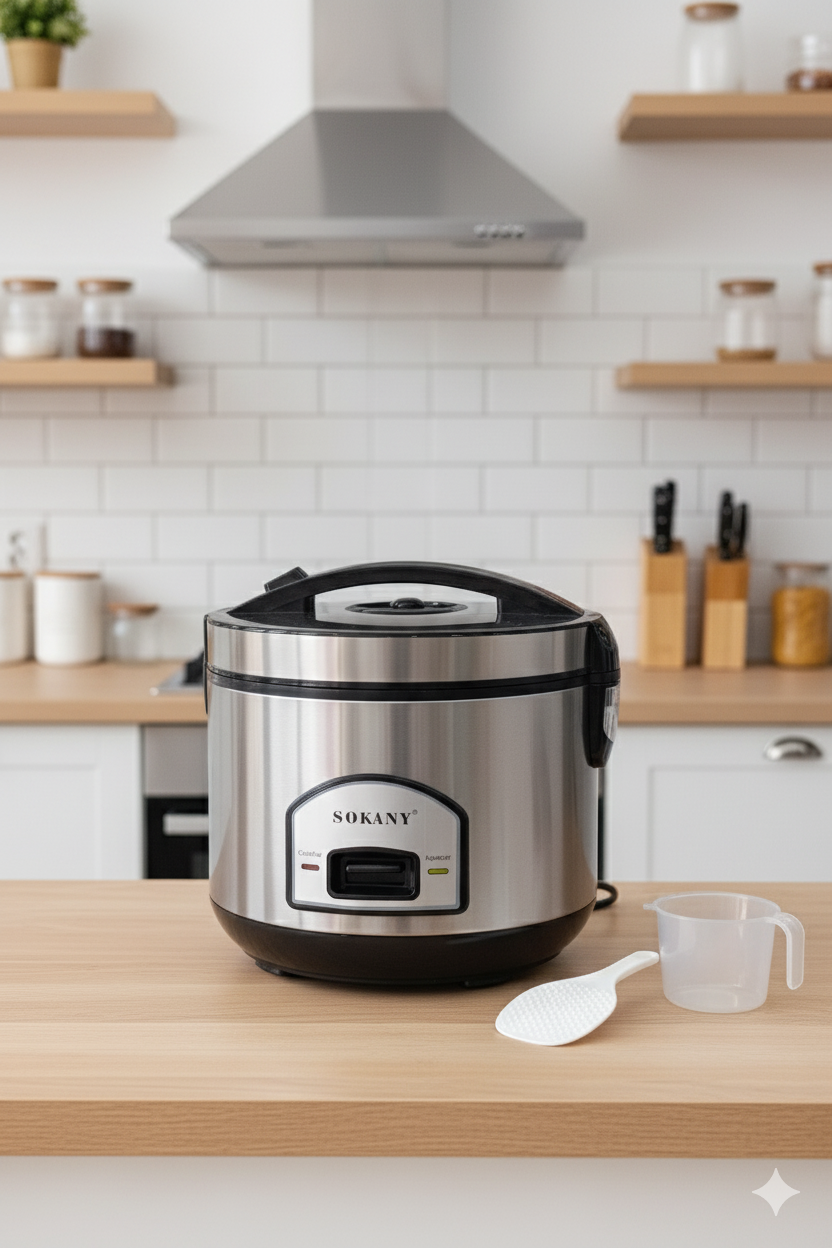 Arrocera| SK-07056 |Práctica| segura| diseñada para durar| 700w| 10 tazas|