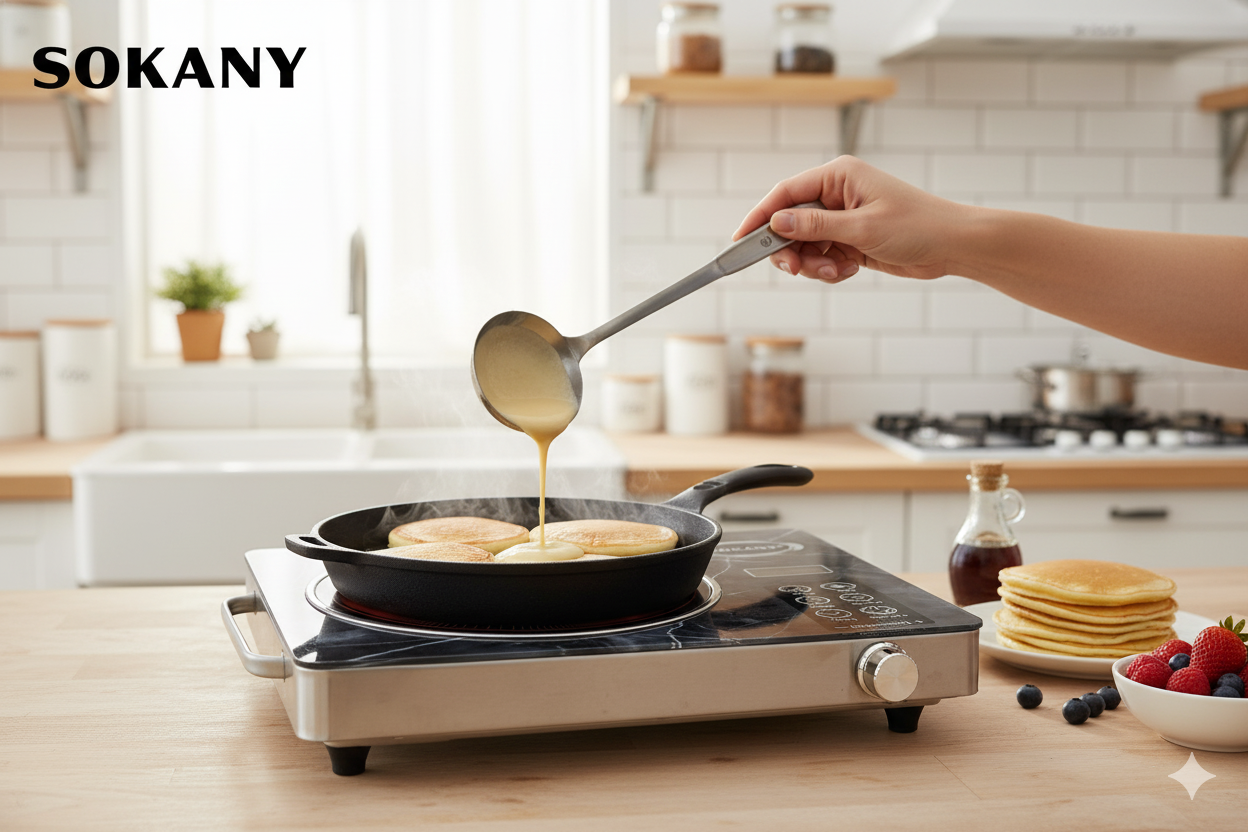 Cocina Infrarroja| Sokany SK-07073| Alta potencia| eficiencia | cocción inteligente| 3500w|