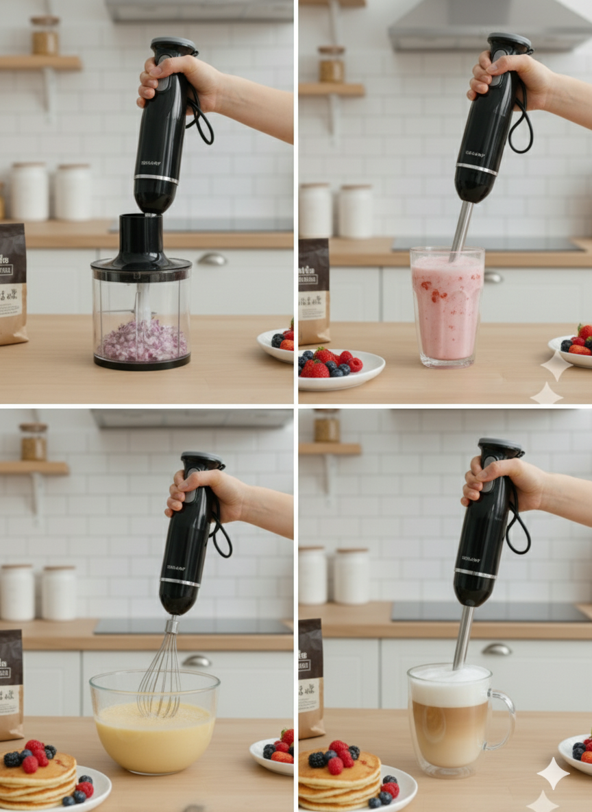 Sokany WK-1710-4| 4 en 1| potencia| versatilidad| resultados profesionales|