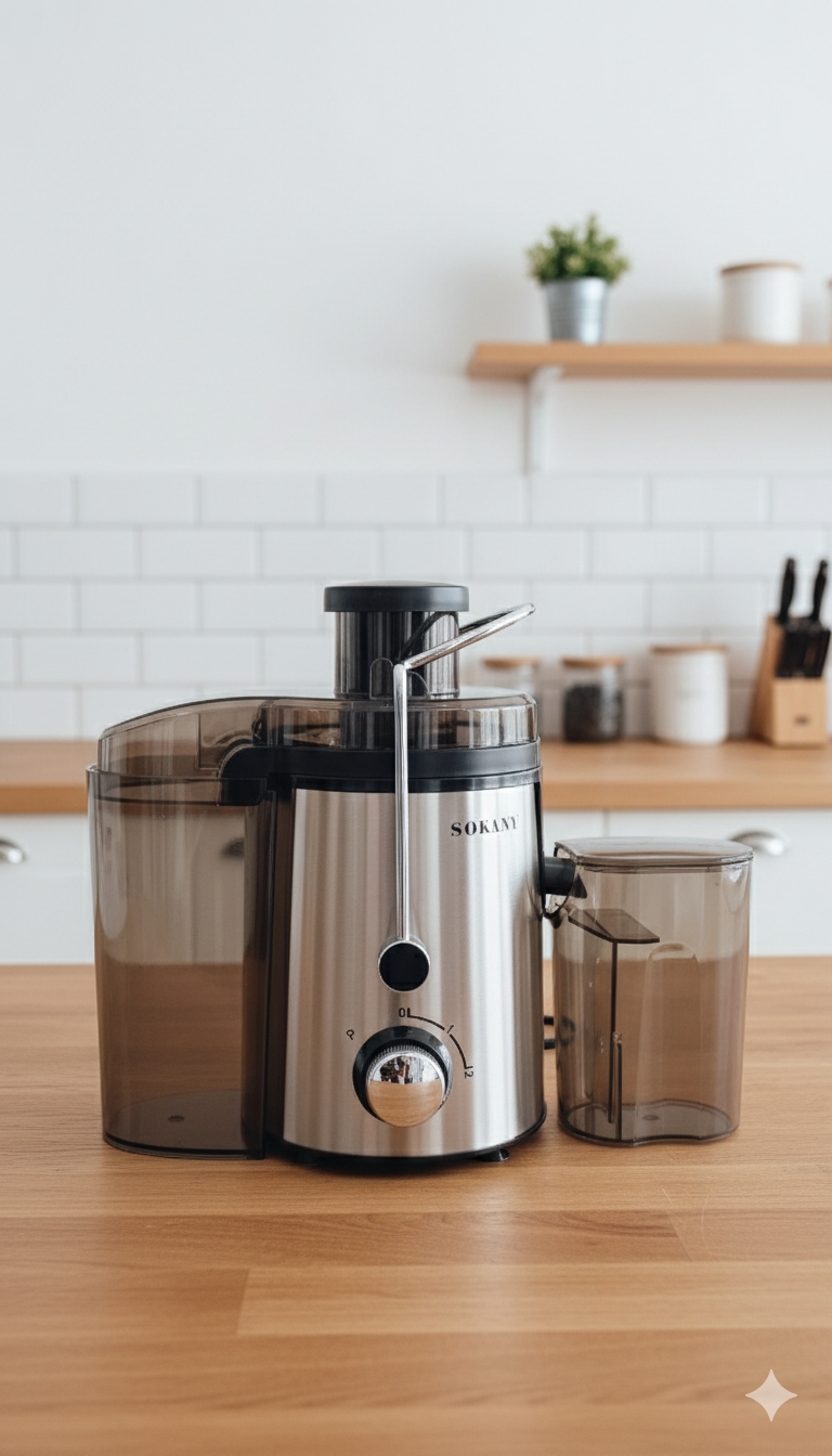 Extractor de Jugo Sokany SK-03009 | 1200W Eléctrico | Sokany Costa Rica