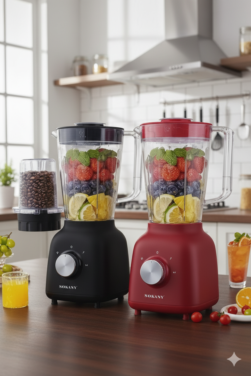 Licuadora Sokany| SK-03041| 1.6 litros | 500w |
