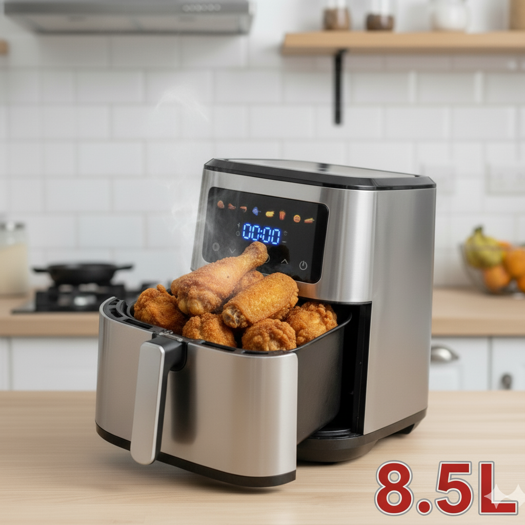 Freidora de Aire Sokany |SK-10106| Potencia| capacidad |8.5 litros | 2000w|