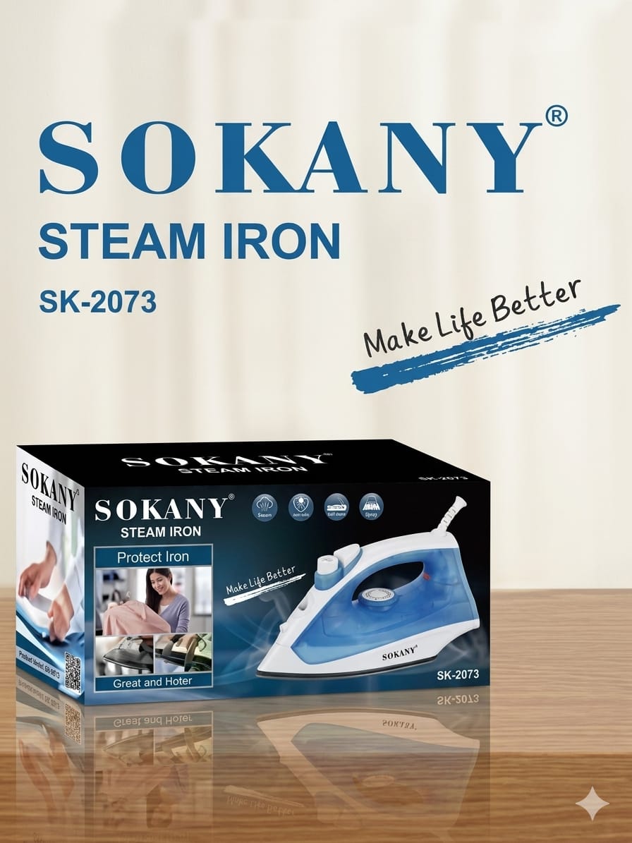 PLANCHA DE ROPA SK-2073 (1400W)