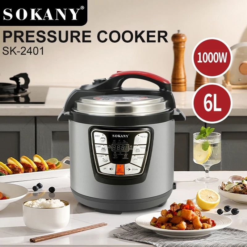 olla de presion multifuncional 6L /SK-2401/ (1000W)