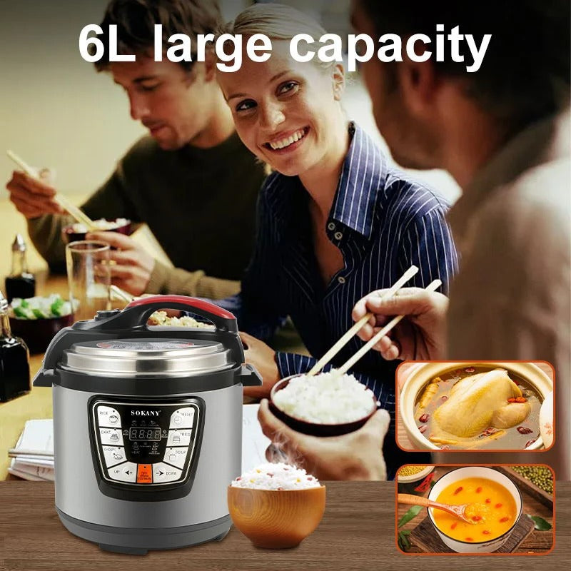 olla de presion multifuncional 6L /SK-2401/ (1000W)