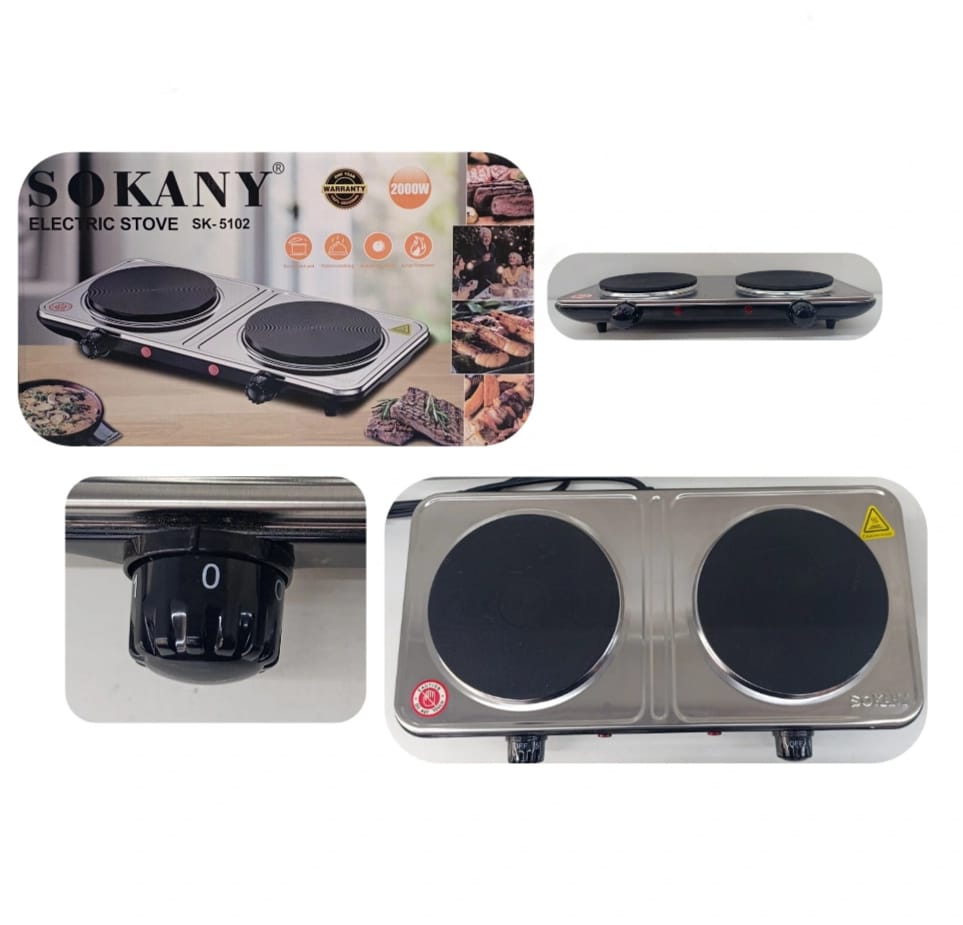 plantilla electrica 2 discos SK-5102 /2000W/