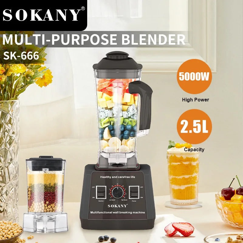 licuadora multiuso 2.5L /SK-666 / /5000W/