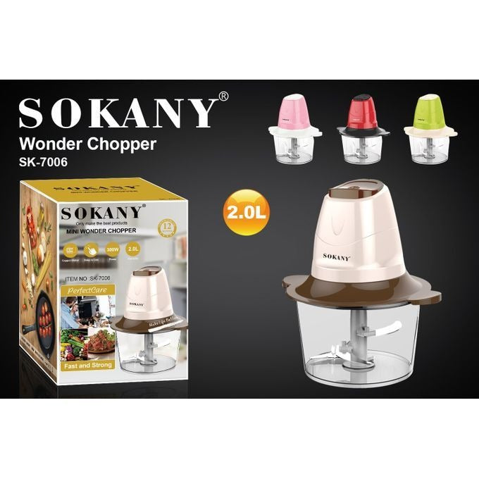 procesador de alimentos 2.0L /SK-7006/ /300W/