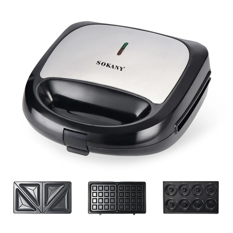 sandwichera /3 en 1/ SK-902 (750W)