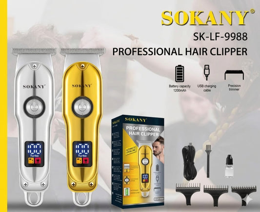 Máquina de Corte de Cabello Profesional Sokany SK-LF-9988 | Sokany Costa Rica