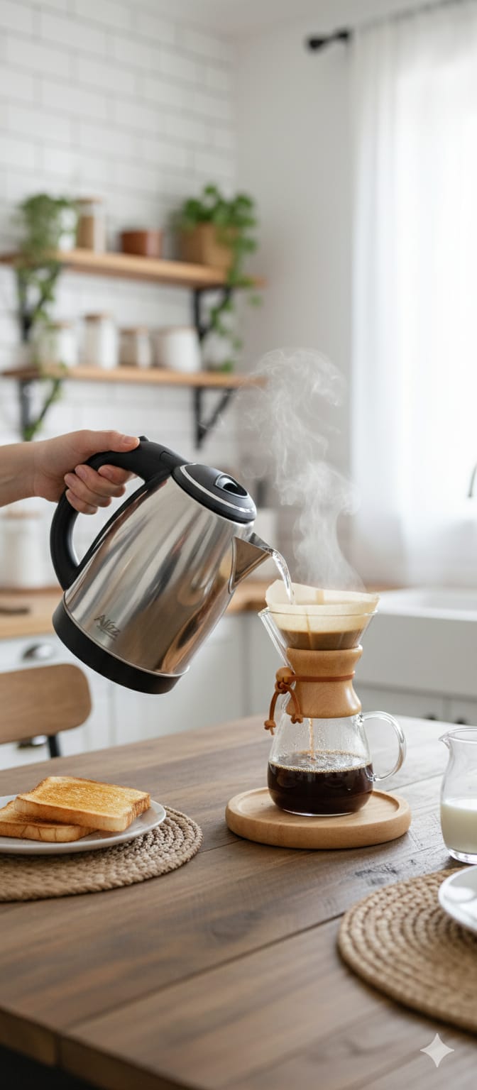 Hervidora Alizz A85A — |Potencia, seguridad y estilo para tu cocina | 2200 W|