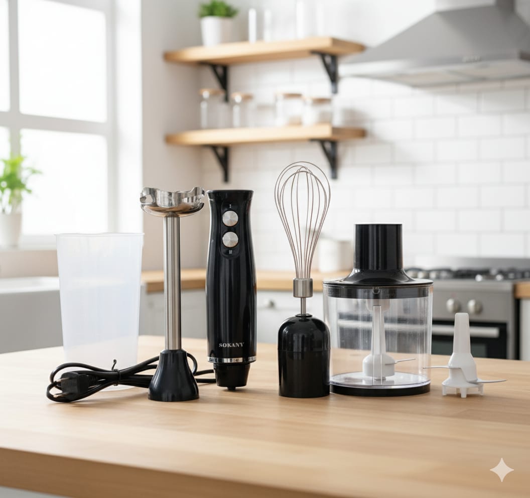 Sokany WK-1710-4| 4 en 1| potencia| versatilidad| resultados profesionales|