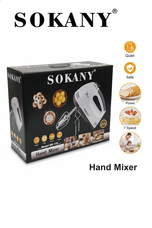 Batidora SK-133|Silenciosa|práctica| precisa en cada mezcla| 180w|
