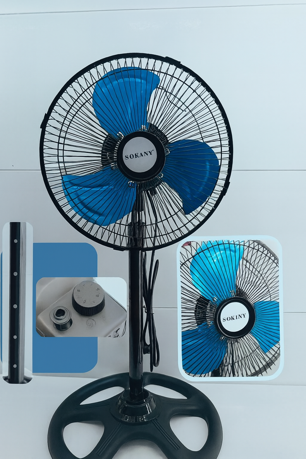 Abanico Sokany | Ventilador de Escritorio 3 Velocidades | Sokany Costa Rica